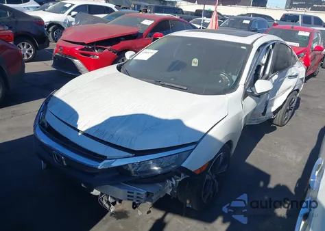 2017 Honda Civic Touring from USA, damaged, VIN 2HGFC1F97HH631639